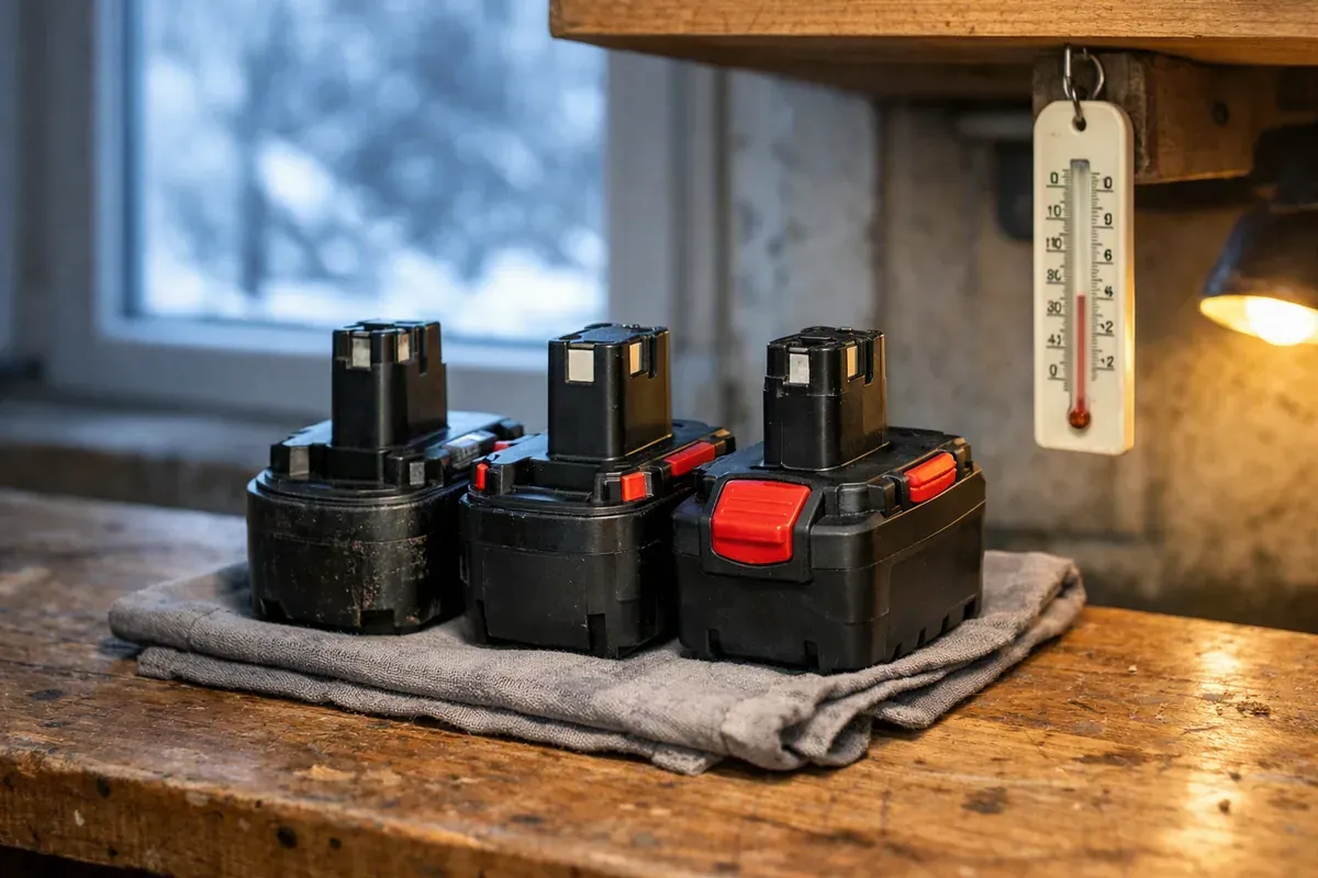 Akkus lagern und über den Winter bringen
